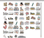 Cute Book Lover Stickers Pack | Aesthetic Cat & Books