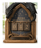 Fourth Pterosaur Book Tracker 2D Flat Print, Wooden Reading Tracker