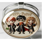 Harry Potter Ron Hermione Trio Warner Bros. Collectible Keychain