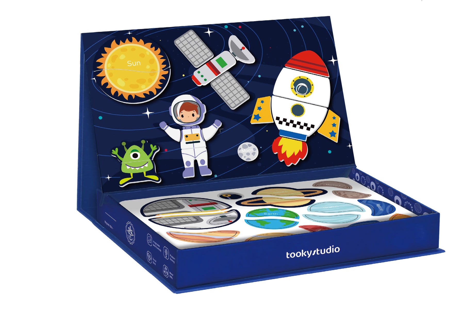 Magnetic Box Travel Play Box