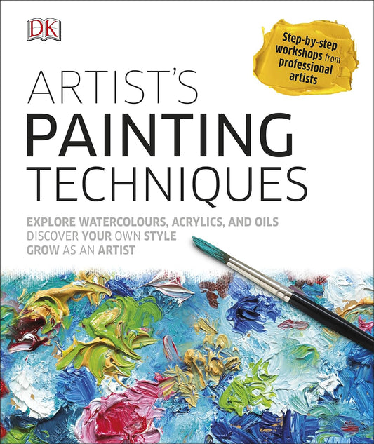 Artists Painting Techniques Hardcover - littlepuffinPaintingDk PublishingBook Cover: Artists Painting Techniques