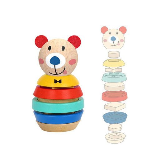Bear Shape Tower - littlepuffinLITTLE PUFFIN PUBLISHING HOUSEBear Shape Tower