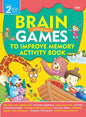 Brain Games to Improve Memory Activity Book - littlepuffinChildren's Non - Fiction, Educational BooksOm Books InternationalBook Cover: Brain Games to Improve Memory Activity Book