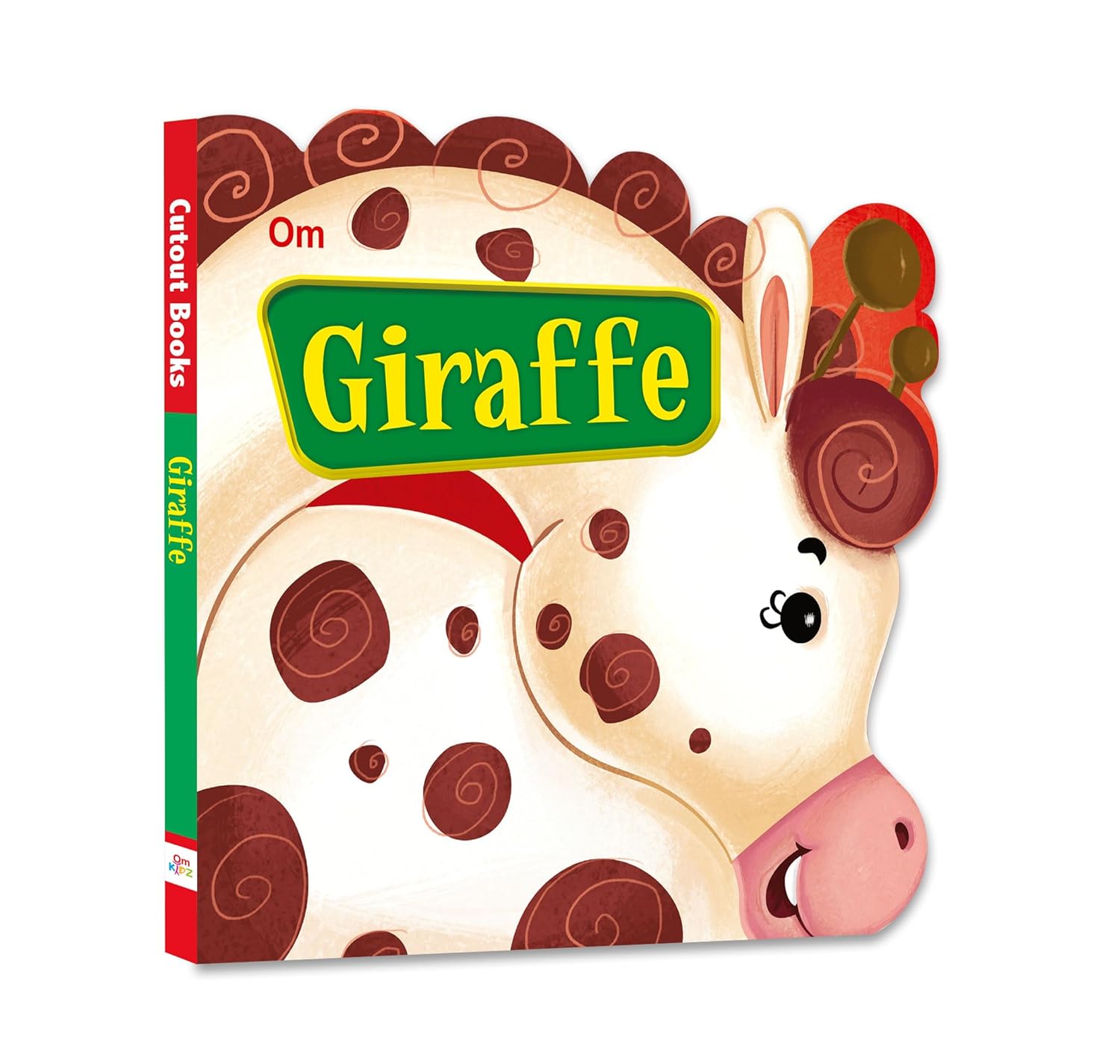 Cutout Board Book: Giraffe - littlepuffinChildren's Fiction, Board Books, Picture BooksOm Books InternationalCutout Book Cover: Giraffe