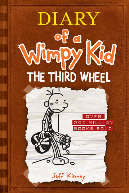 Diary of a Wimpy Kid - the Third Wheel (Book 7) - littlepuffinChildren's FictionPenguin random houseBook Cover: Diary of wimpy kid the third wheel