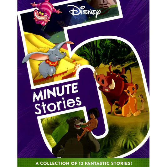 Disney Classics: 5 - Minute Stories - littlepuffinChildren's FictionIgloo BooksBook Cover: Disney 12 Classics Stories