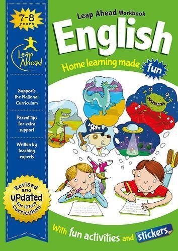 English Age 7 - 8 (Leap Ahead Workbook Expert) - littlepuffinChildren's Non - Fiction, Educational BooksIgloo BooksBook Cover: English Workbook for 7 - 8