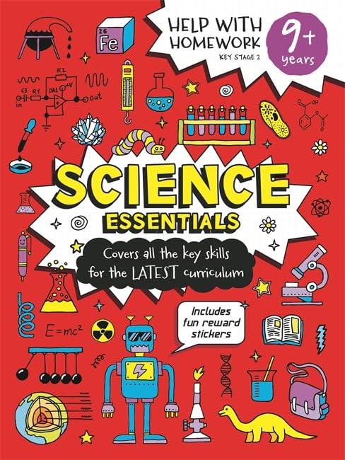 Help With Homework: 9+ Years Science Essentials Paperback - littlepuffinChildren's Non - Fiction, Activity Books, Brain GamesIgloo BooksBook Cover: Science Essentials for Age 9+