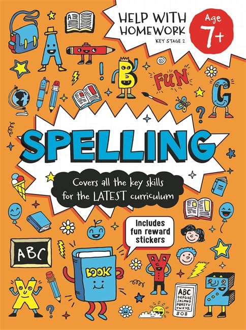 Help With Homework: Age 7+ Spelling Paperback - littlepuffinChildren's Non - FictionIgloo BooksBook Cover: Spelling for Age 7+