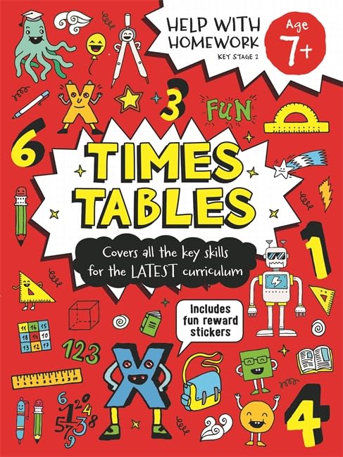 Help With Homework: Age 7+ Times Tables - littlepuffinChildren's Non - FictionIgloo BooksBook Cover: Times Tables for Age 7+