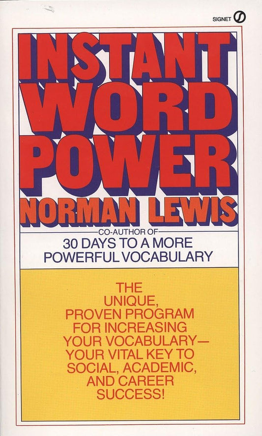 Instant Word Power: The Unique, Proven Program for Increasing Your Vocabulary - Your Vital Key to Social, Academic, and Career Success - littlepuffinNon - FictionlittlepuffinBook Cover: Instant Word Power