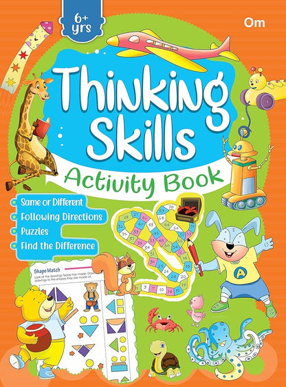 Jumbo Smart Scholars Thinking Skills Workbook - littlepuffinChildren's Non - Fiction, Educational BooksOm Books InternationalJumbo Smart Scholars Thinking Skills Workbook cover image