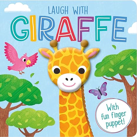 Laugh with Giraffe - littlepuffinChildren's Fiction, Board BooksIgloo BooksFinger Puppet Book Cover: Laugh with Giraffe