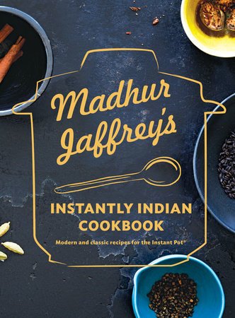Madhur Jaffrey's Instantly Indian Cookbook - littlepuffinCooking bookAlfred A KnopfCookbook Cover: Madhur Jaffrey's Instantly Indian
