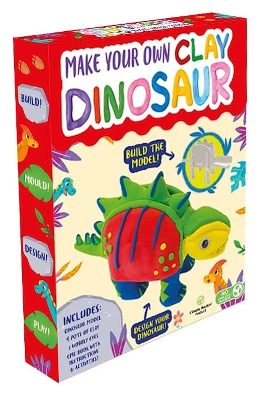 Make Your Own Clay Dinosaur Paperback - littlepuffinEducational toysIgloo BooksBox: Make Your Own Clay Dinosaur