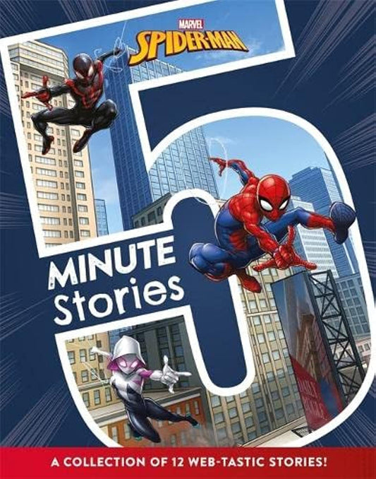 Marvel Spider - Man: 5 - Minute Stories Paperback – August 21, 2021 - littlepuffinChildren's FictionIgloo BooksBook Cover: Spider - Man 5 - Minute Stories