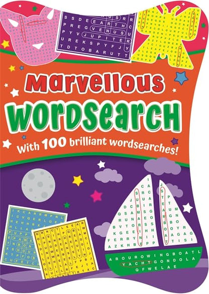 Marvellous Wordsearch (Shaped Puzzles for Kids) - littlepuffinChildren's Non - FictionIgloo BooksBook Cover: Marvellous Wordsearch