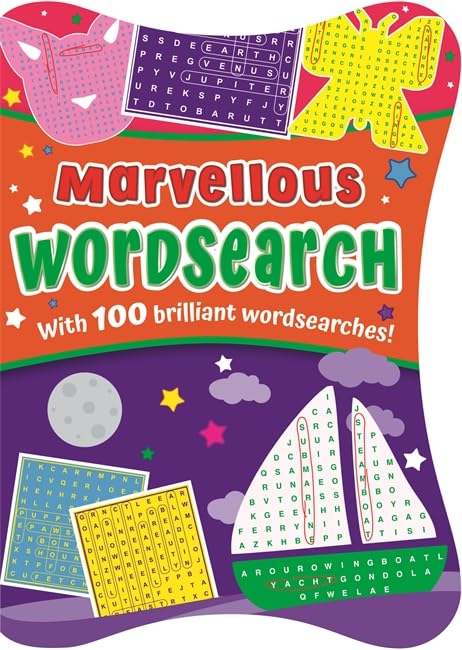 Marvellous Wordsearch (Shaped Puzzles for Kids) - littlepuffinChildren's Non - FictionIgloo BooksBook Cover: Marvellous Wordsearch