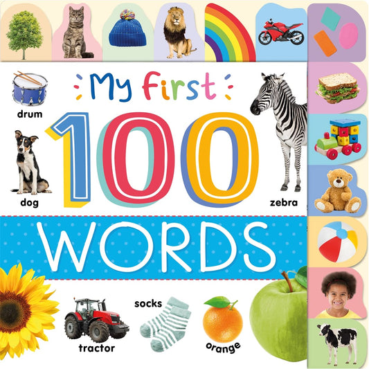 My First 100 Words (Tabbed Board Book) Paperback – January 31, 2023 - littlepuffinChildren's Non - FictionIgloo BooksBook Cover: My First 100 Words