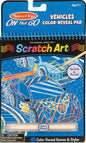On The Go: Scratch Art - Vehicles Color Reveal Pad - littlepuffinChildren's Non - Fiction, Art WorkbookMelissa & DougCover: On The Go Scratch Art - Vehicles Color Reveal Pad