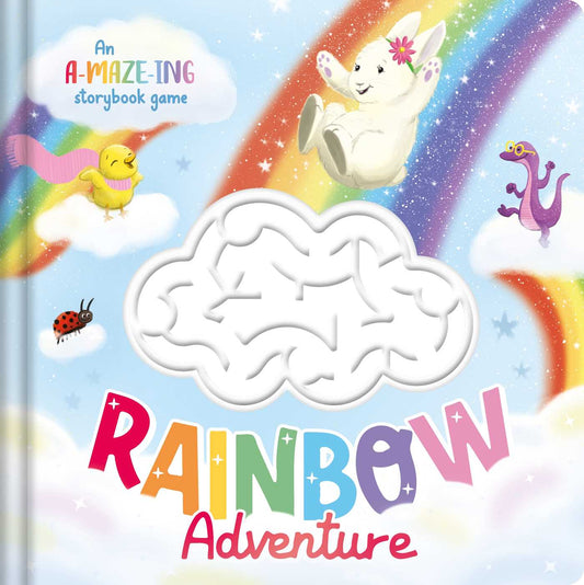 Rainbow Adventure: An a - MAZE - ing Storybook Game - littlepuffinChildren's Fiction, Novelty BooksIgloo BooksBook Cover: Rainbow Adventure Storybook Game