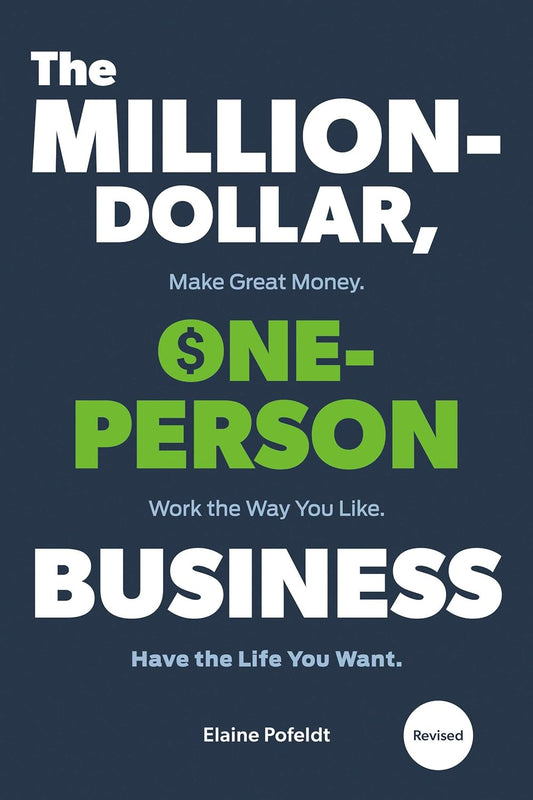 The Million - Dollar, One - Person Business, Revised: Make Great Money. Work the Way You Like. Have the Life You Want. Paperback – January 19, 2021 - littlepuffinNon - FictionlittlepuffinBook Cover: The Million - Dollar, One - Person Business, Revised