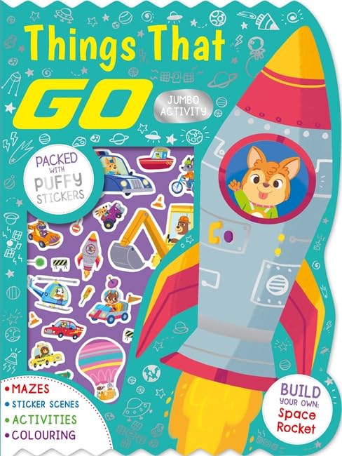 Things That Go Jumbo Activity - littlepuffinNon - FictionIgloo BooksBook Cover: Things That Go