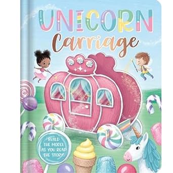 Unicorn Carriage - littlepuffinChildren's Fiction, Board BookslittlepuffinBook Cover: Unicorn Carriage Read & Build