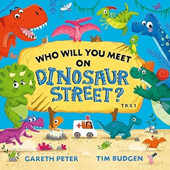Who Will You Meet on Dinosaur Street - littlepuffinChildren's Fiction, Picture Books, DinosaursSimon & Schuster Children's UKBook Cover: Who Will You Meet on Dinosaur Street?