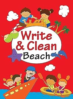 Write & Clean: Beach - littlepuffinOm Books InternationalWrite & Clean: Beach