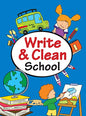Write & Clean: School - littlepuffinChildren's Non - Fiction, Educational BooksOm Books InternationalWrite & Clean: School